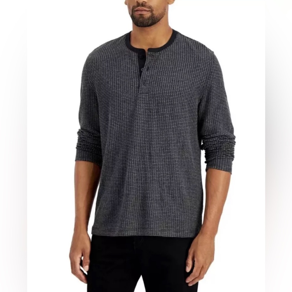 Alfani Textured Long Sleeve